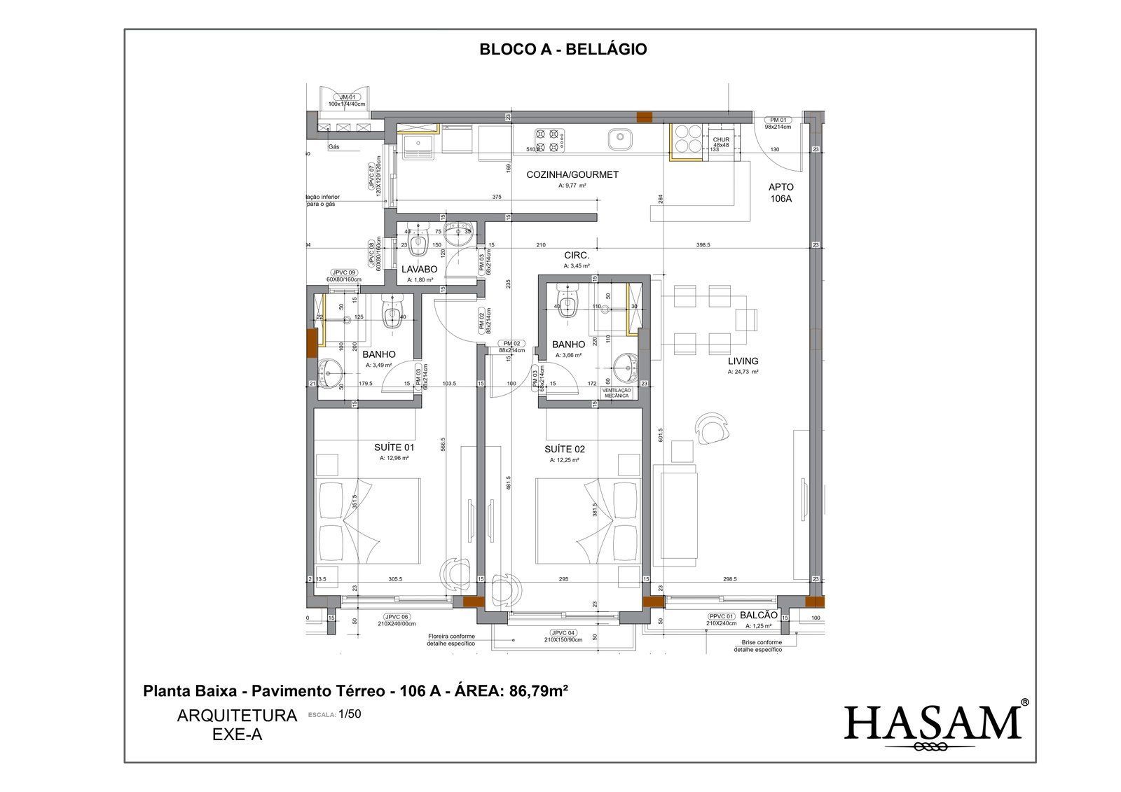Apartamento, 2 quartos, 86 m² - Foto 19