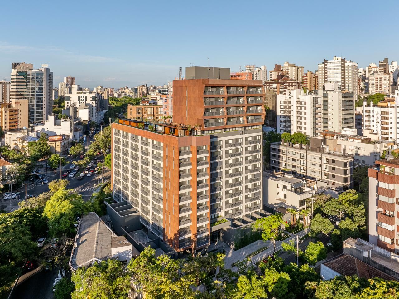Loft no Skyline Parque Moinhos com Vista e Piscina no Rooftop