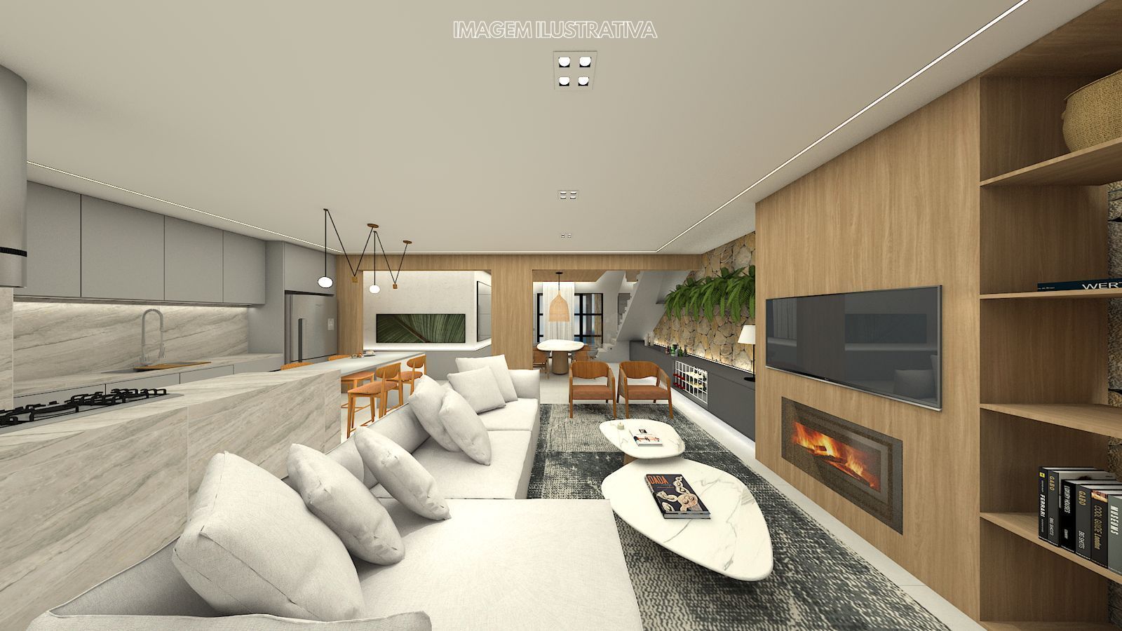 Casa de Condomínio, 3 quartos - Foto 3