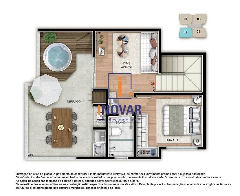 Apartamento, 2 quartos, 52 m² - Foto 10