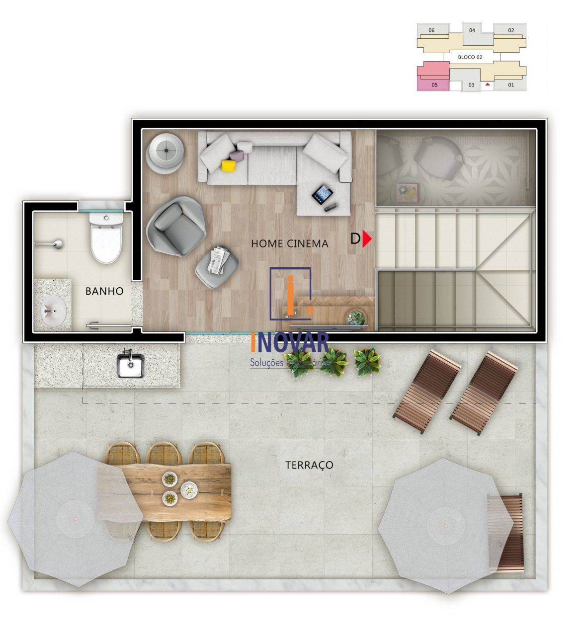 Apartamento à venda com 2 quartos, 45m² - Foto 9