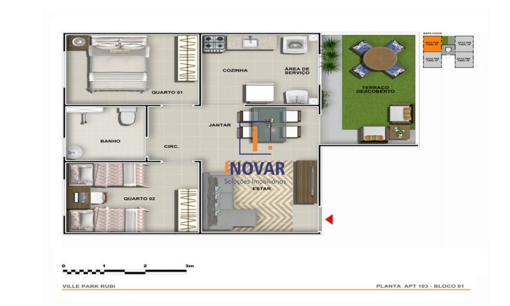 Apartamento à venda com 2 quartos, 43m² - Foto 13