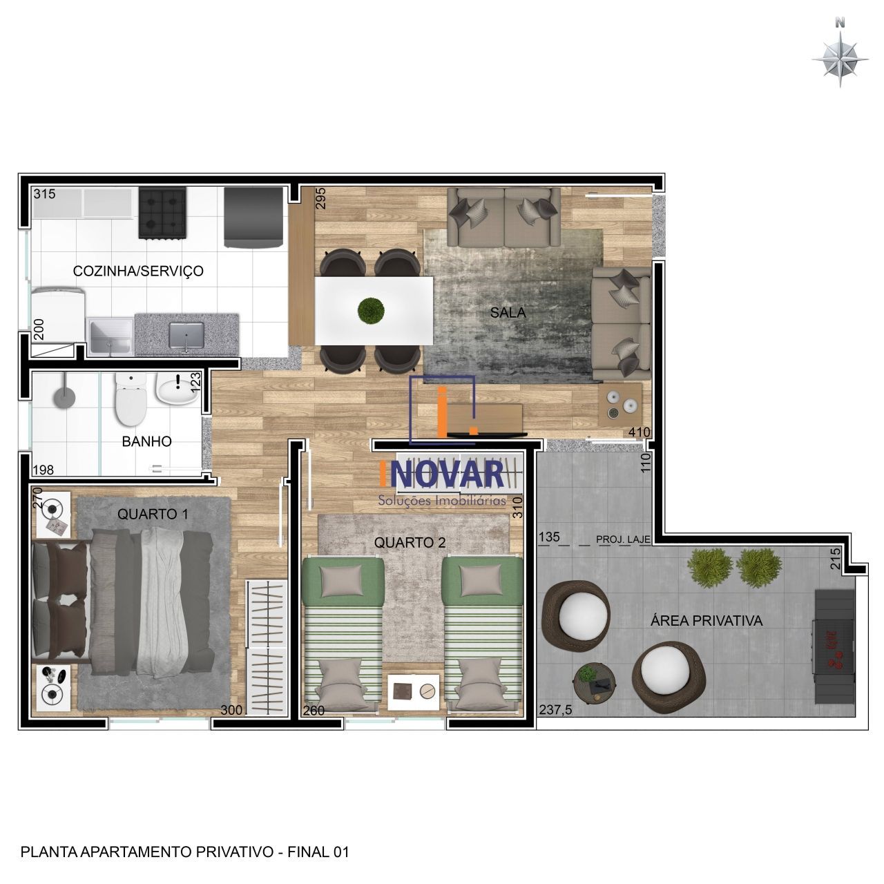 Apartamento, 2 quartos, 43 m² - Foto 9