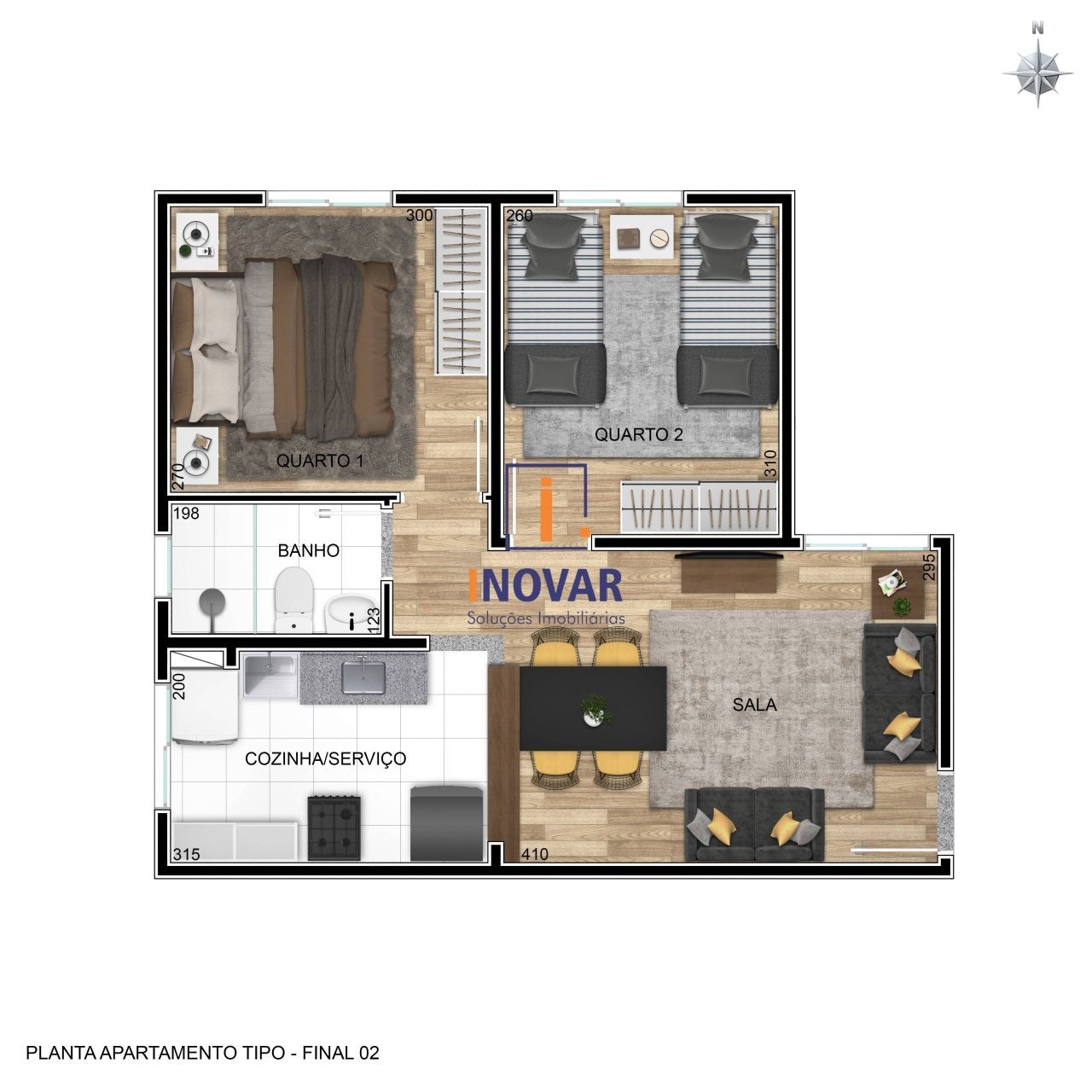 Apartamento, 2 quartos, 43 m² - Foto 12