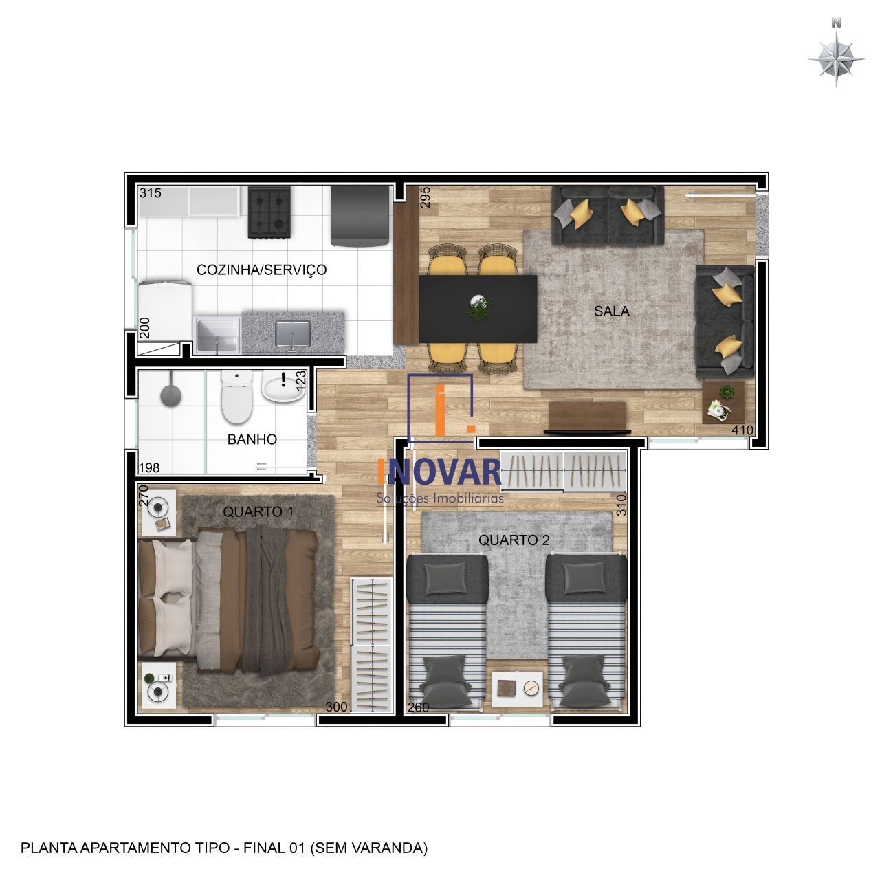 Apartamento à venda com 2 quartos, 53m² - Foto 10