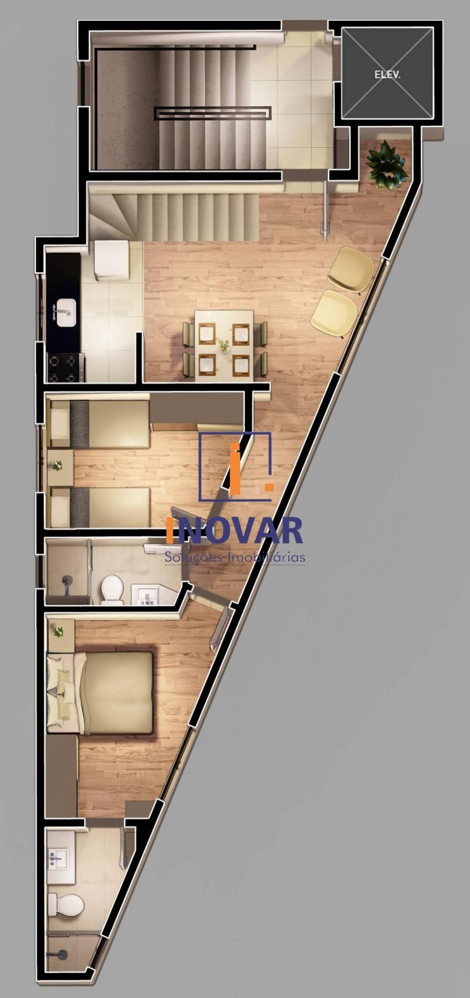 Apartamento à venda com 2 quartos, 55m² - Foto 13