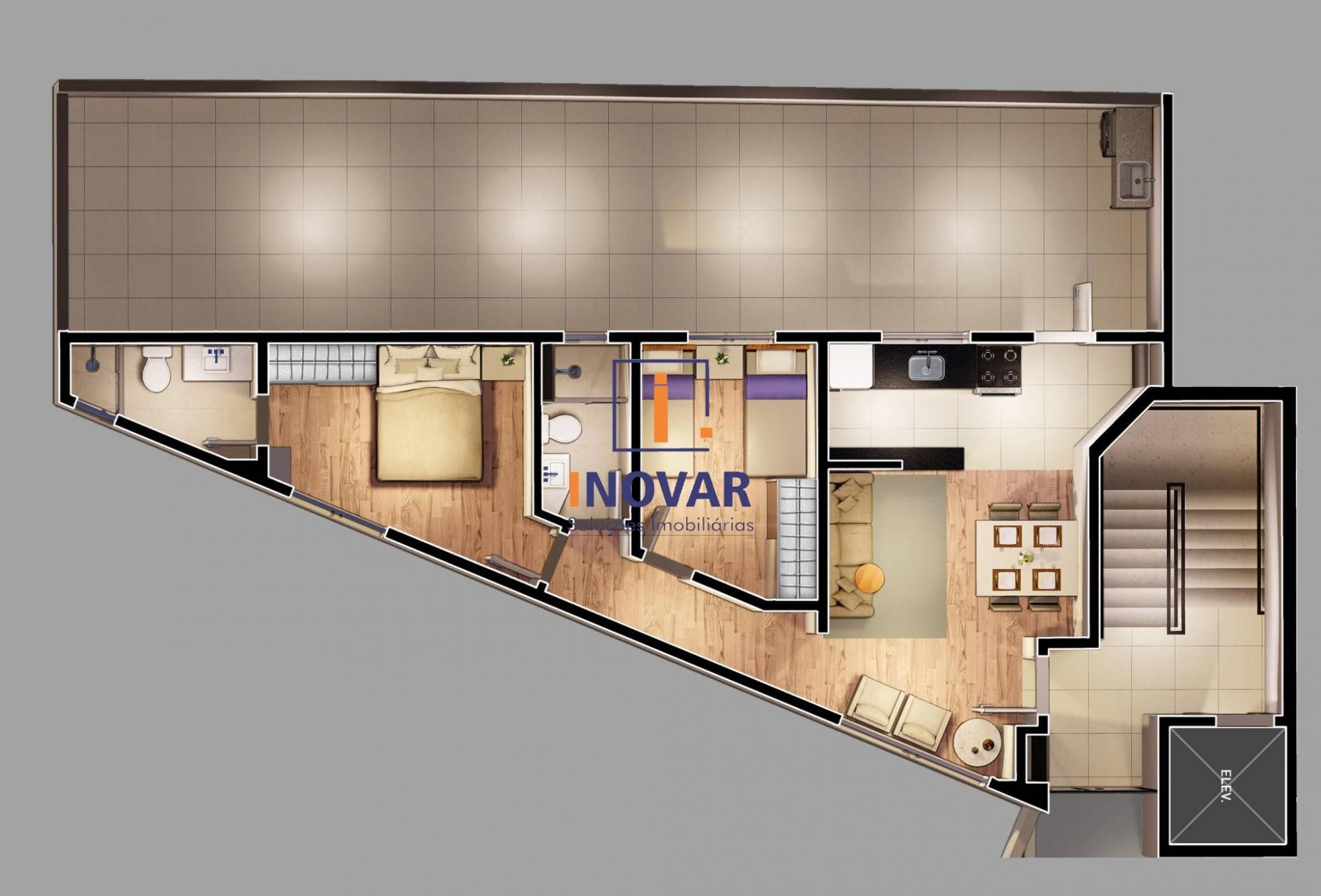 Apartamento, 2 quartos, 55 m² - Foto 9