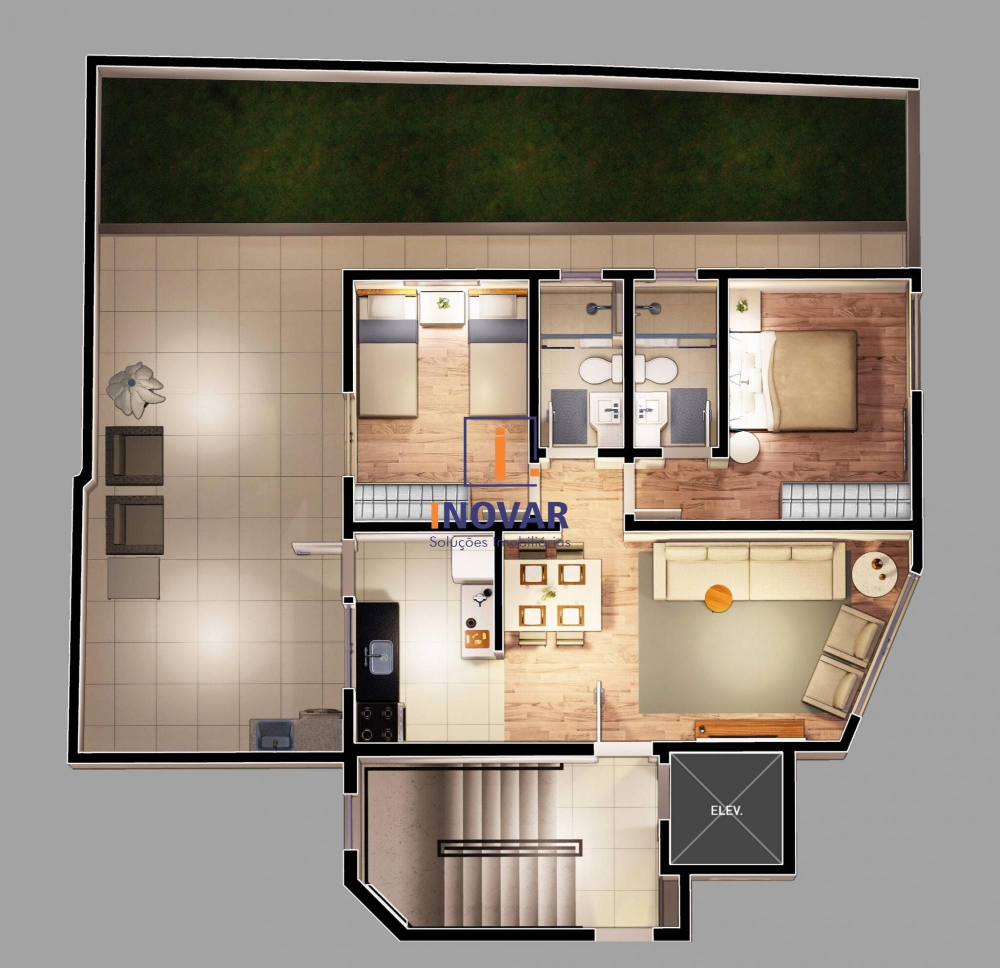 Apartamento, 2 quartos, 55 m² - Foto 10