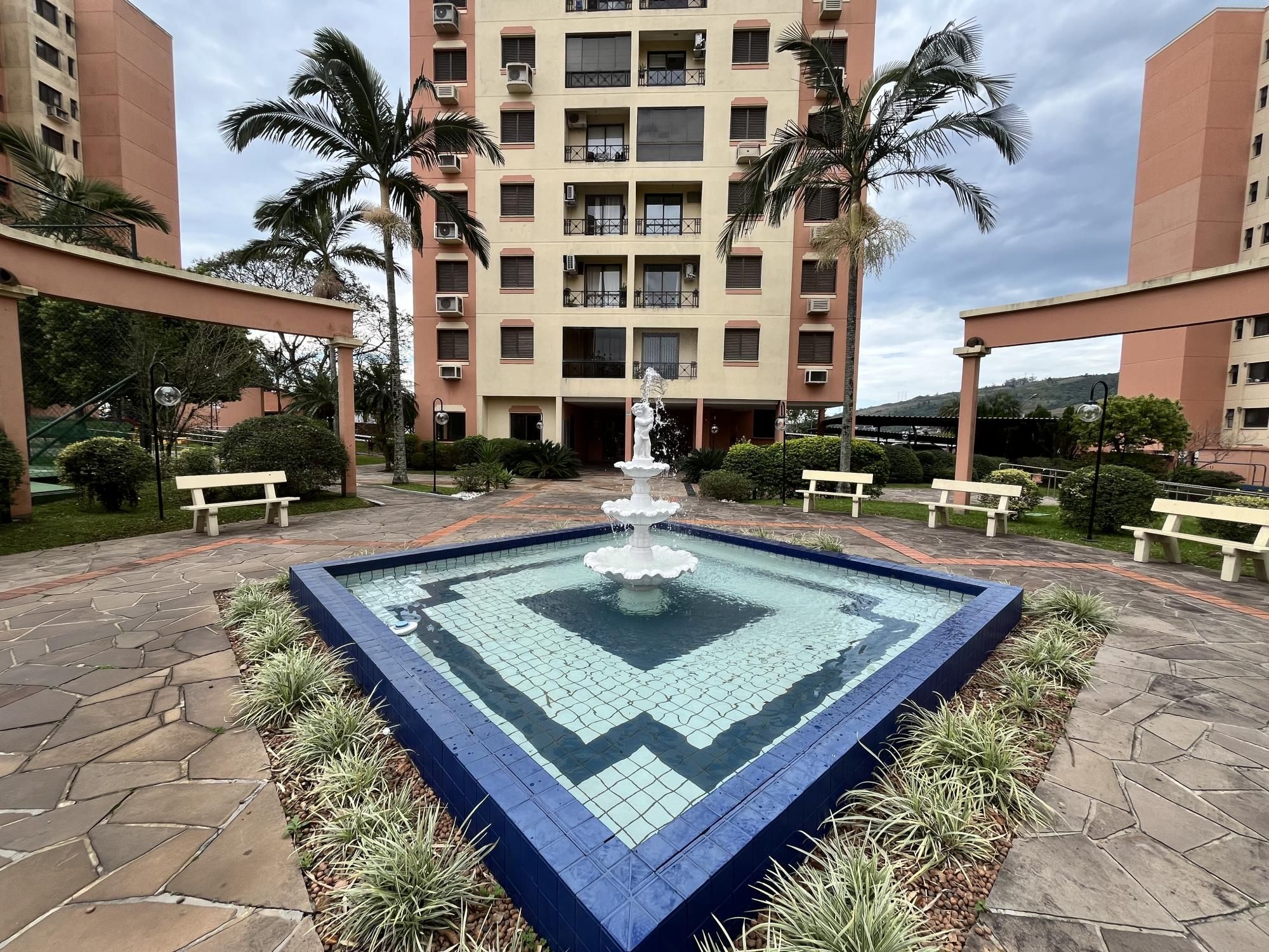 Apartamento de 2 quartos e 1 vaga de garagem no bairro Jardim Carvalho em POA/RS