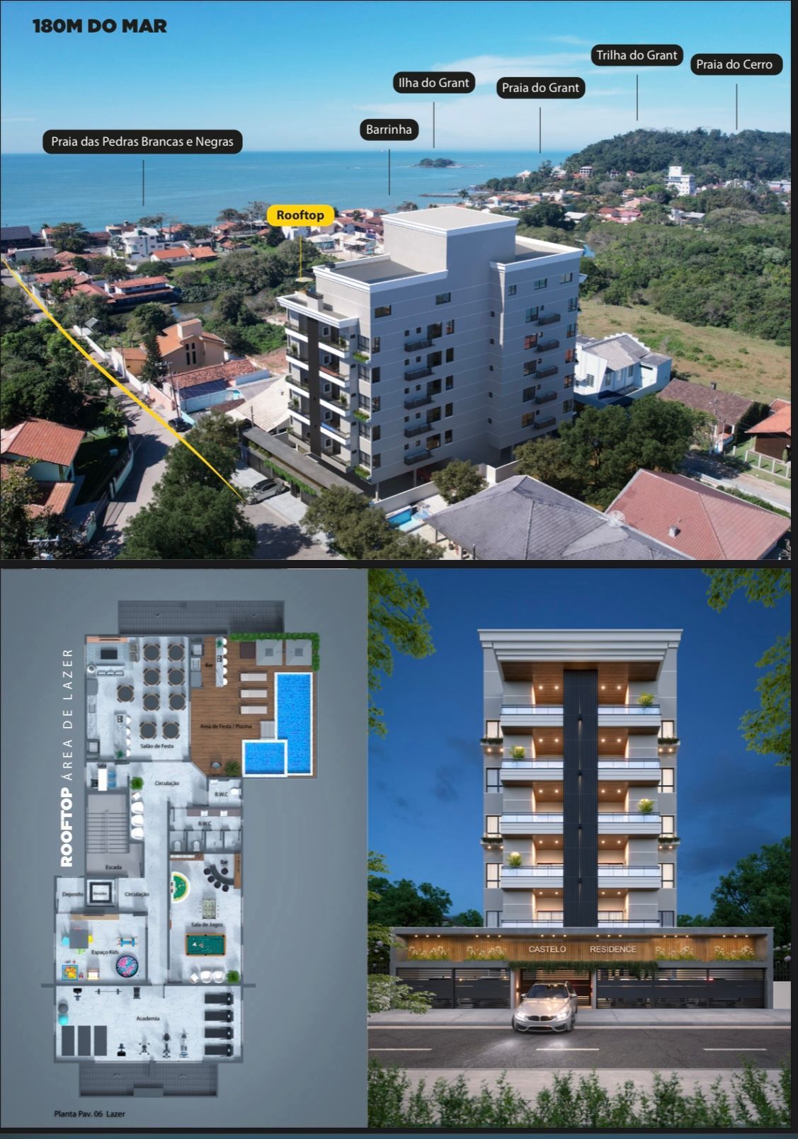 Apartamento no Castelo Residence, 2 suítes, à venda, 80 m², Itajuba - Barra Velha — foto 3