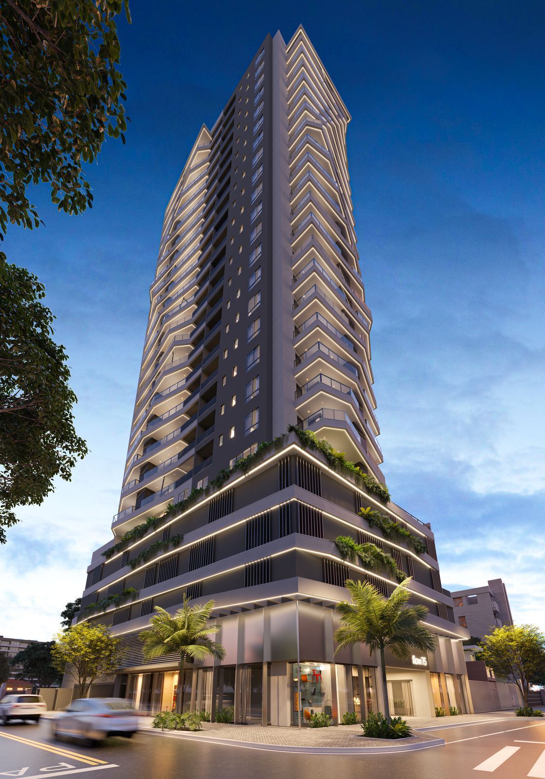 Apartamento à venda no Condomínio FLOW 75, Itacolomi, Balneário Piçarras - SC