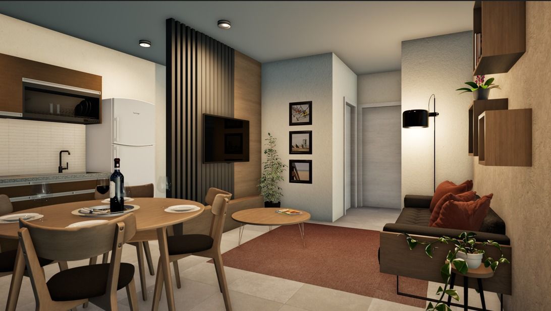 Apartamento com 2 Dormitórios à venda, 65 m² por R$ 399.000,00 Apartamento com 2 Dormitórios à venda, 65 m² por R$ 399.000,00