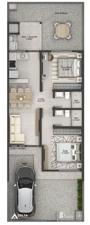 Casa, 2 quartos, à venda, 55 m², Itajuba  Ii - Barra Velha — foto 5