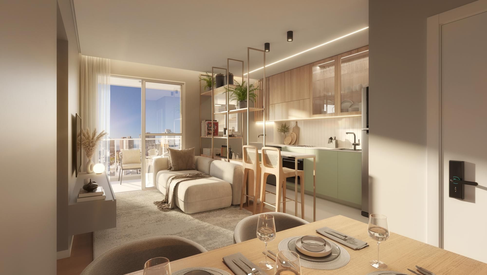 Apartamento no Curaçao Homeclub, 2 quartos, à venda, 68 m², Itacolomi - Balneário Piçarras — foto 3