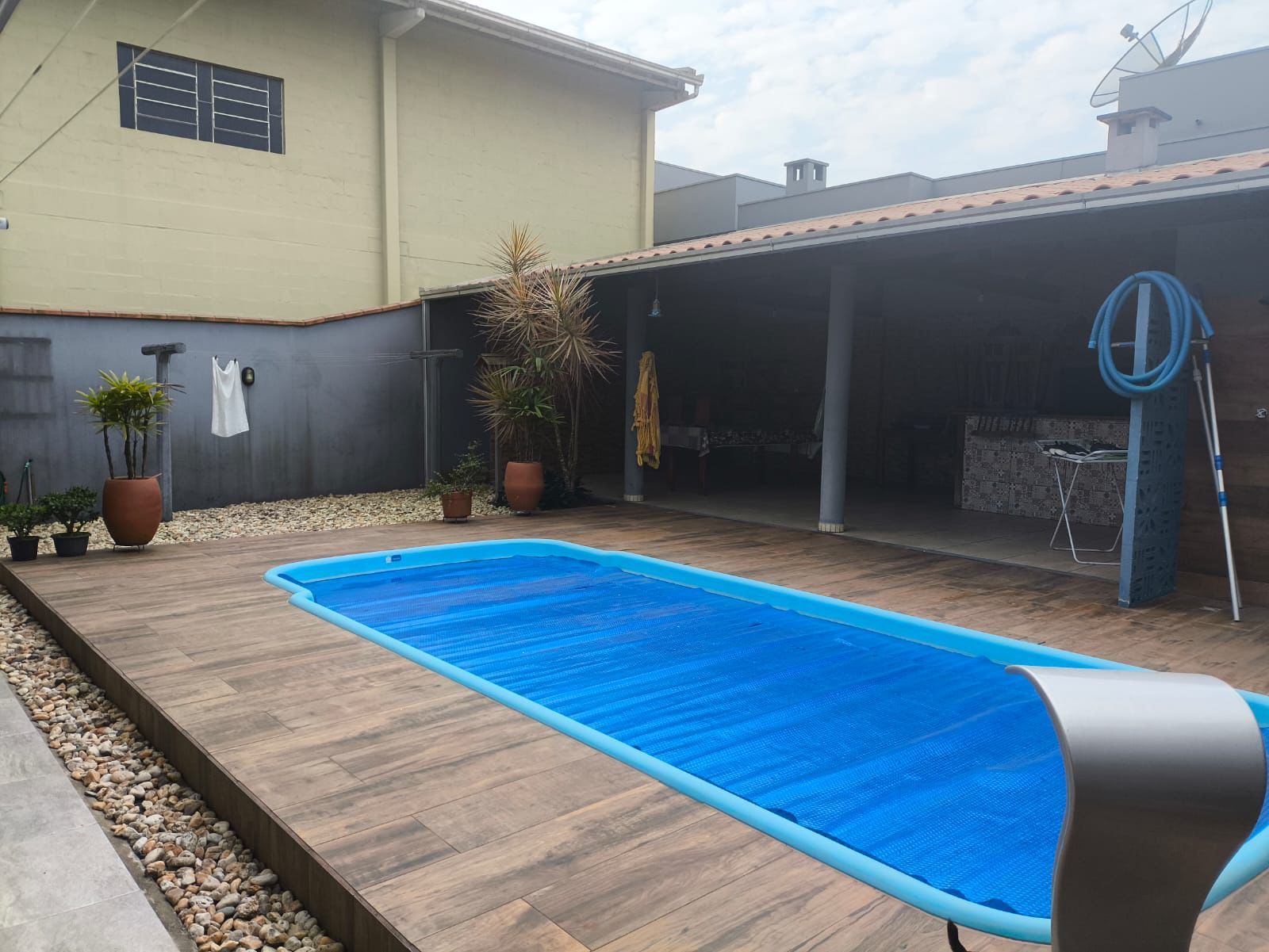 Casa com piscina