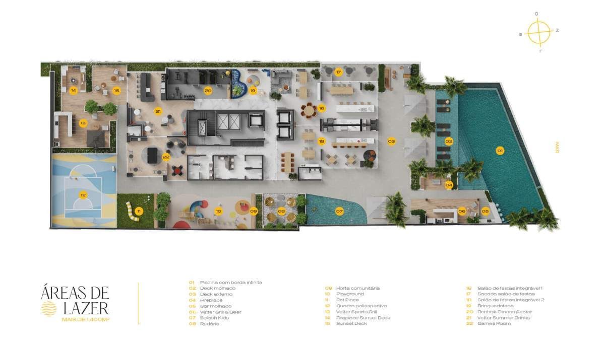 Apartamento no Sunny Island, 2 suítes, à venda, 89 m², Nossa Senhora da Fátima - Penha — foto 3