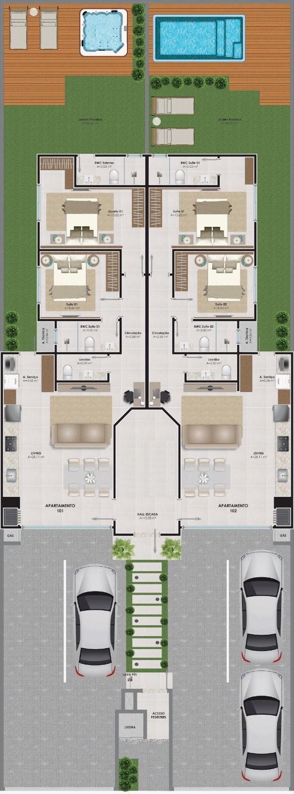 Apartamento, 2 quartos, à venda, Itacolomi - Balneário Piçarras — foto 4