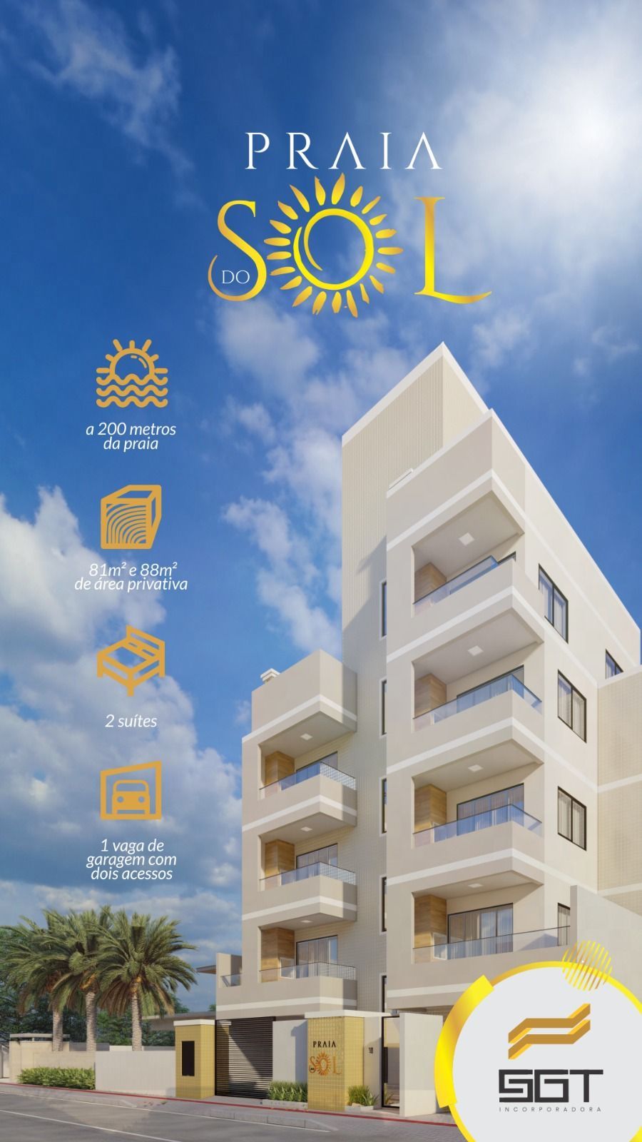 Apartamento, 2 suítes, à venda, 81 m², Itacolomi - Balneário Piçarras — foto 2