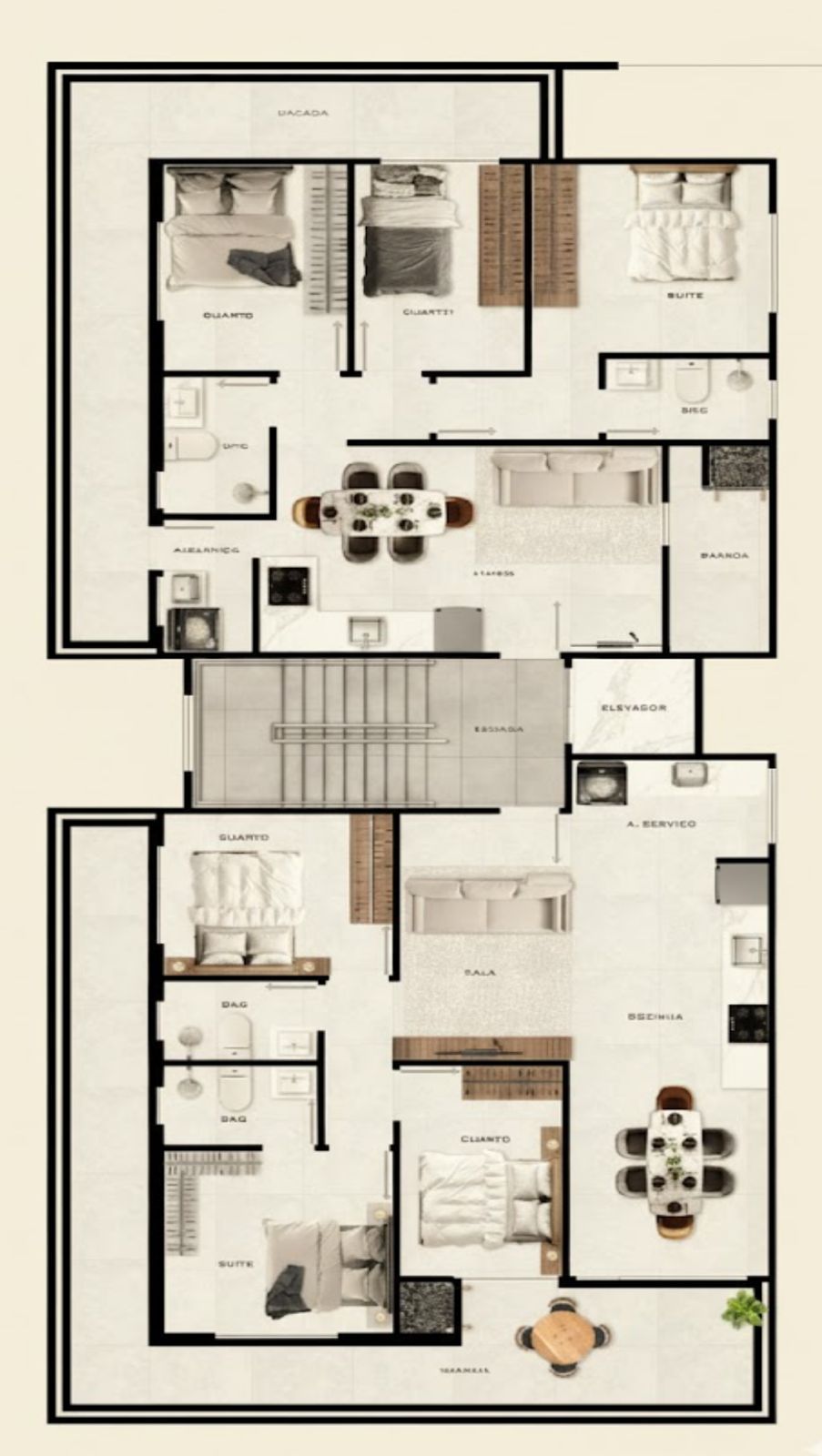 Apartamento no Residencial Simas Beach, 3 quartos, à venda, 96 m², Itajuba - Barra Velha — foto 5