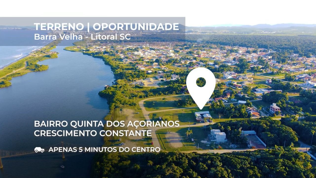 Terreno/Lote  venda  no Quinta dos Aorianos - Barra Velha, SC. Imveis