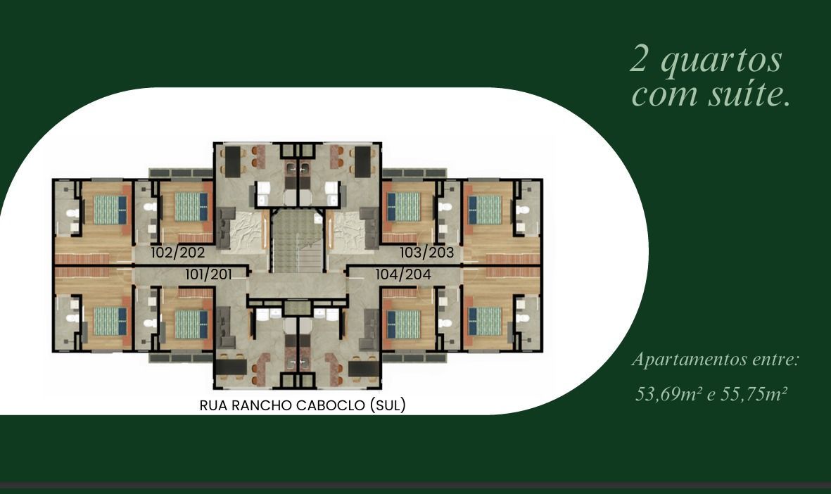Apartamento, 2 quartos, à venda, 55 m², Santo Antônio - Balneário Piçarras — foto 3