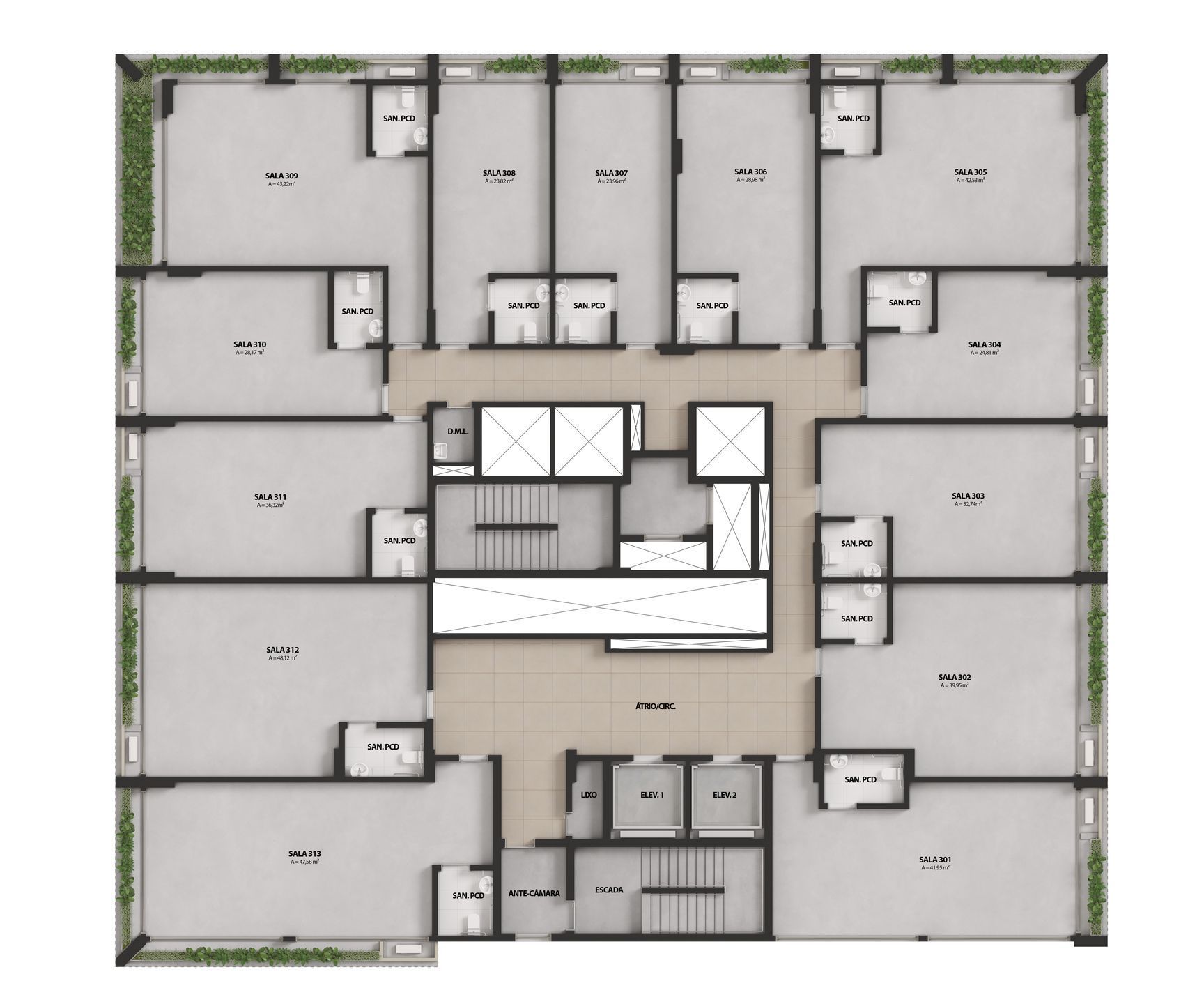 Apartamento, 3 quartos, 102 m² - Foto 19