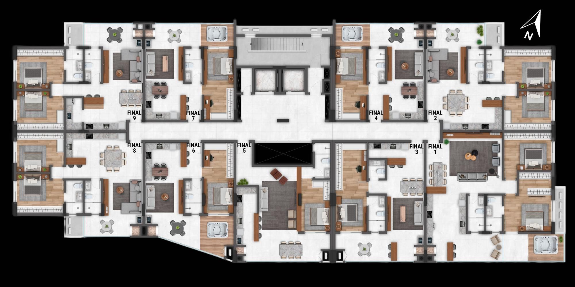 Apartamento, 1 quarto, 79 m² - Foto 10