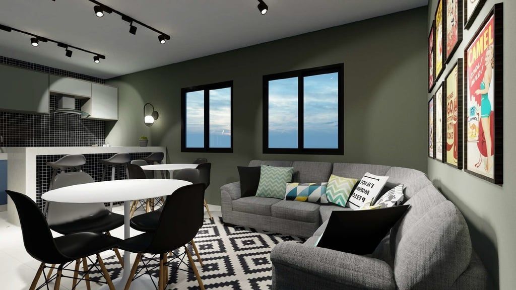 Apartamento à venda com 2 quartos, 35m² - Foto 3