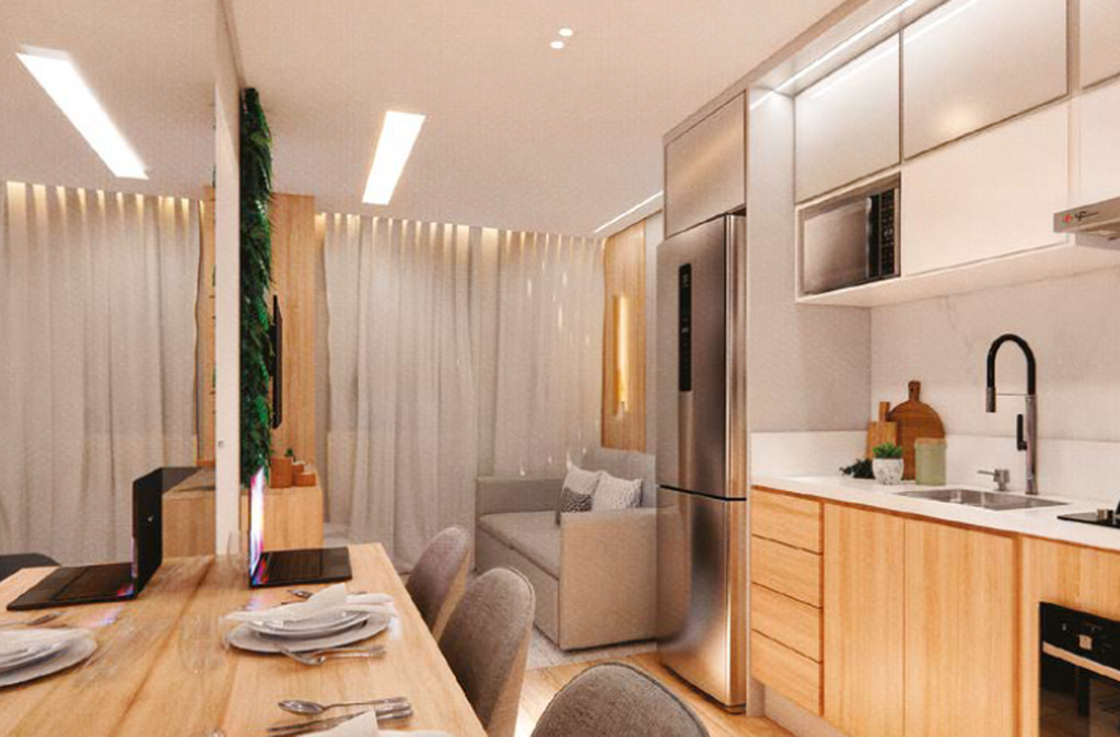 Apartamento à venda com 2 quartos, 36m² - Foto 7