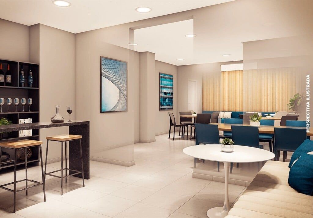 Apartamento à venda com 2 quartos, 38m² - Foto 3