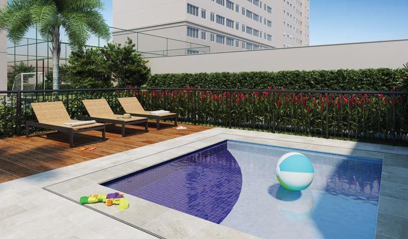 Apartamento à venda com 2 quartos, 38m² - Foto 2
