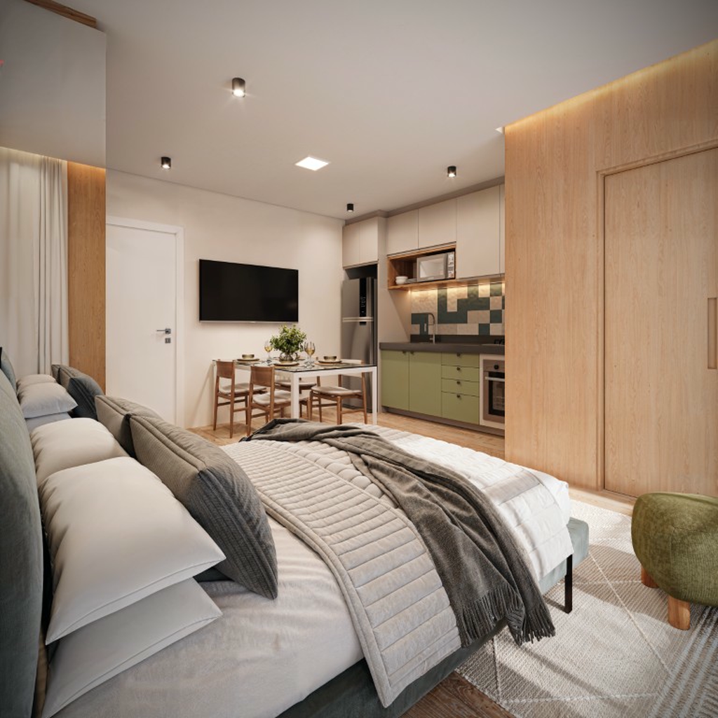 Apartamento, 1 quarto, 29 m² - Foto 7