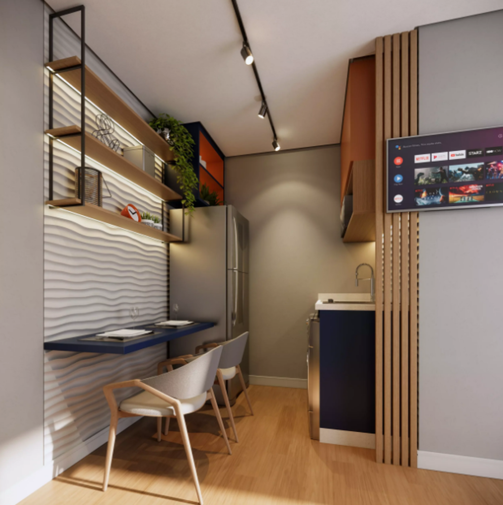 Apartamento, 1 quarto, 17 m² - Foto 7