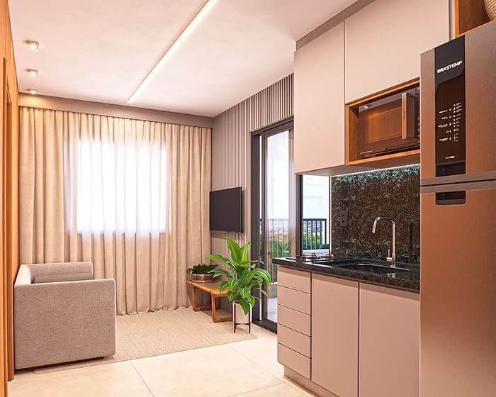 Apartamento, 1 quarto, 26 m² - Foto 9