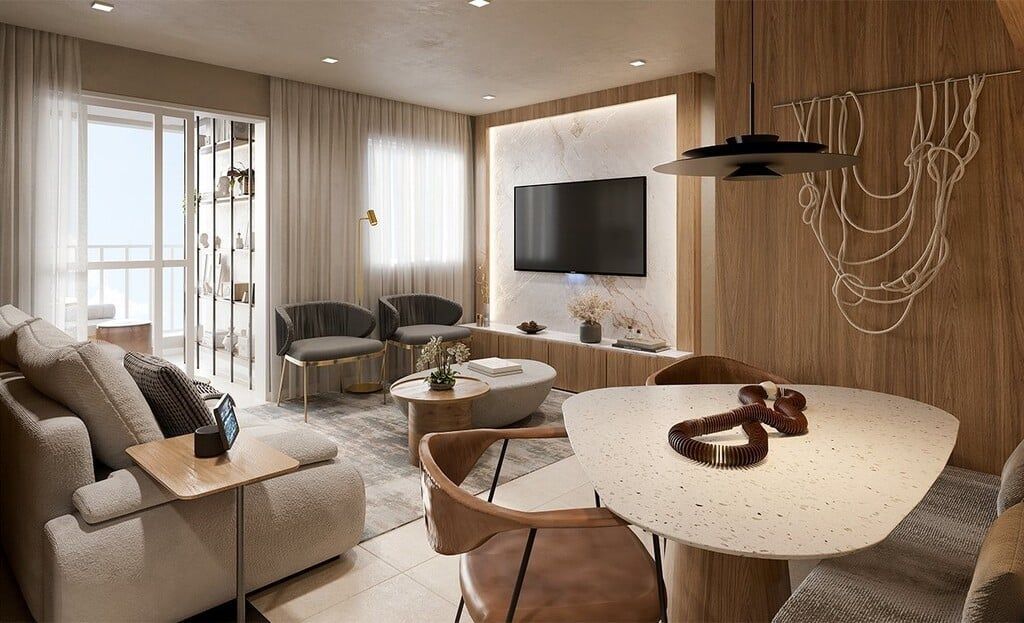 Apartamento, 2 quartos, 56 m² - Foto 3