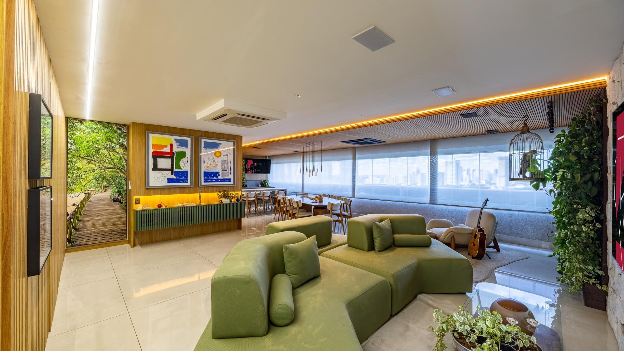 Apartamento Mobiliado à Venda no Reserva Parque Areião | 245 m², 3 Suítes e Vista para o Parque — foto 1