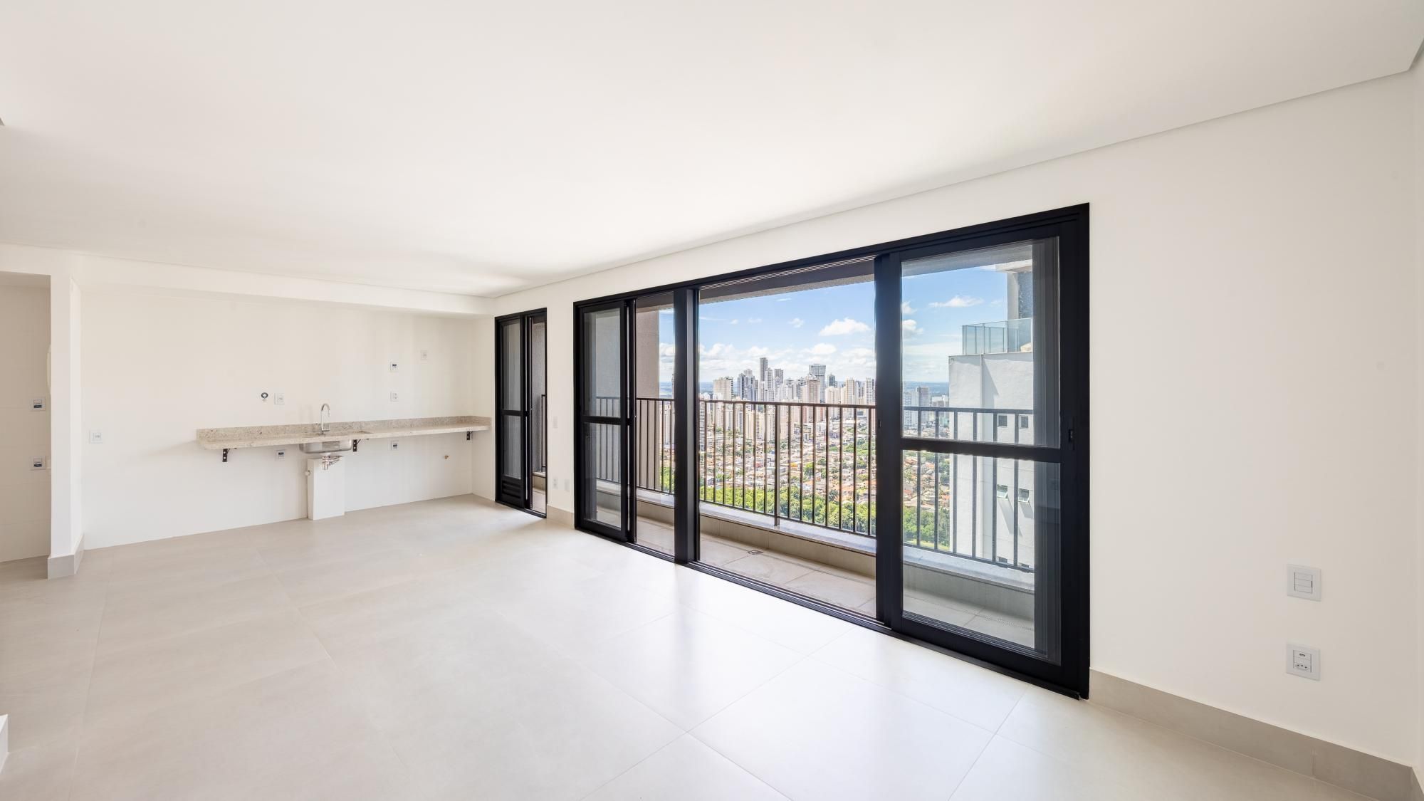 Studio à venda no Azure Compact com 50 m², 2 banheiros e escaninho