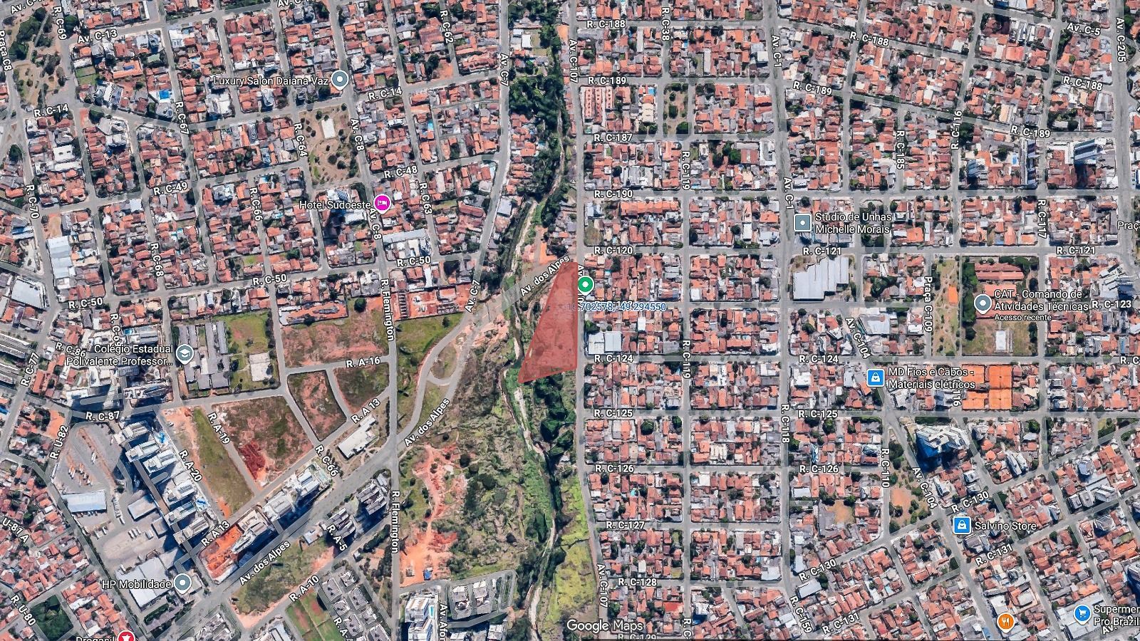 Terreno comercial à venda com 6.567 m² no Jardim América , Avenida C-4 — foto 1