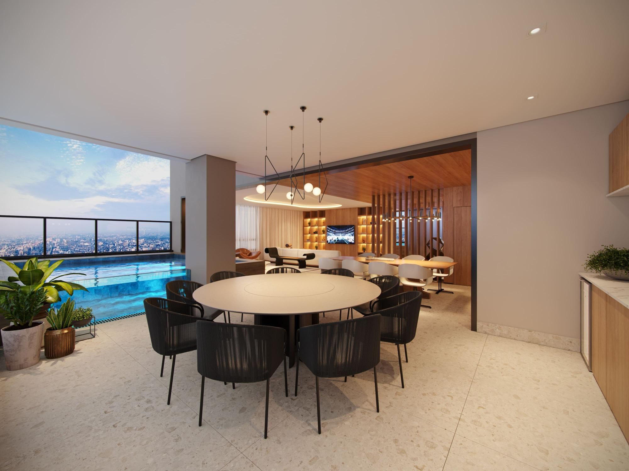 Apartamento no Atmos City Design , com 3 suítes à venda no Marista