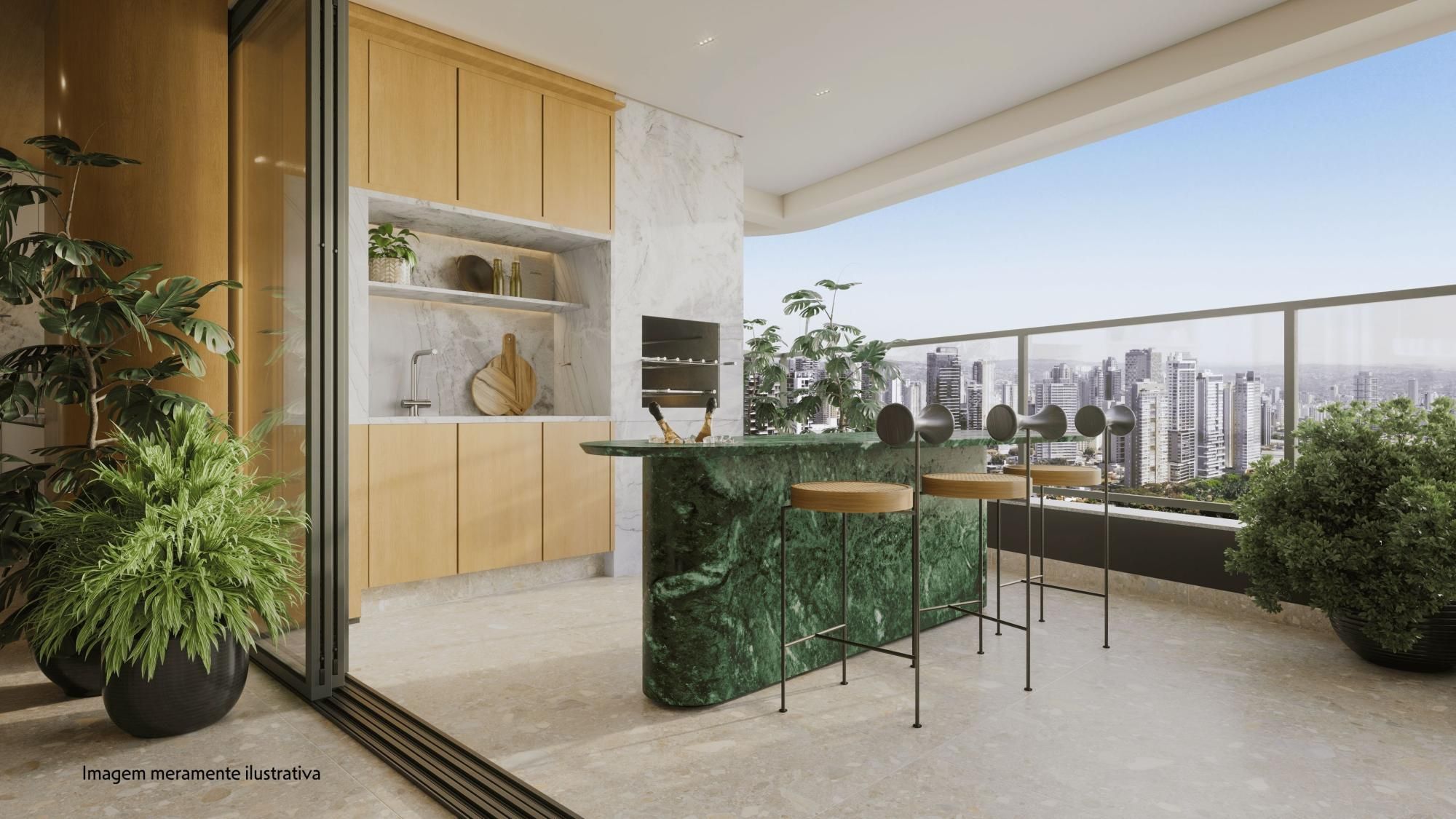 Apartamento à venda no City Altier Ricardo Paranhos com 4 suítes e 232 m² — foto 1