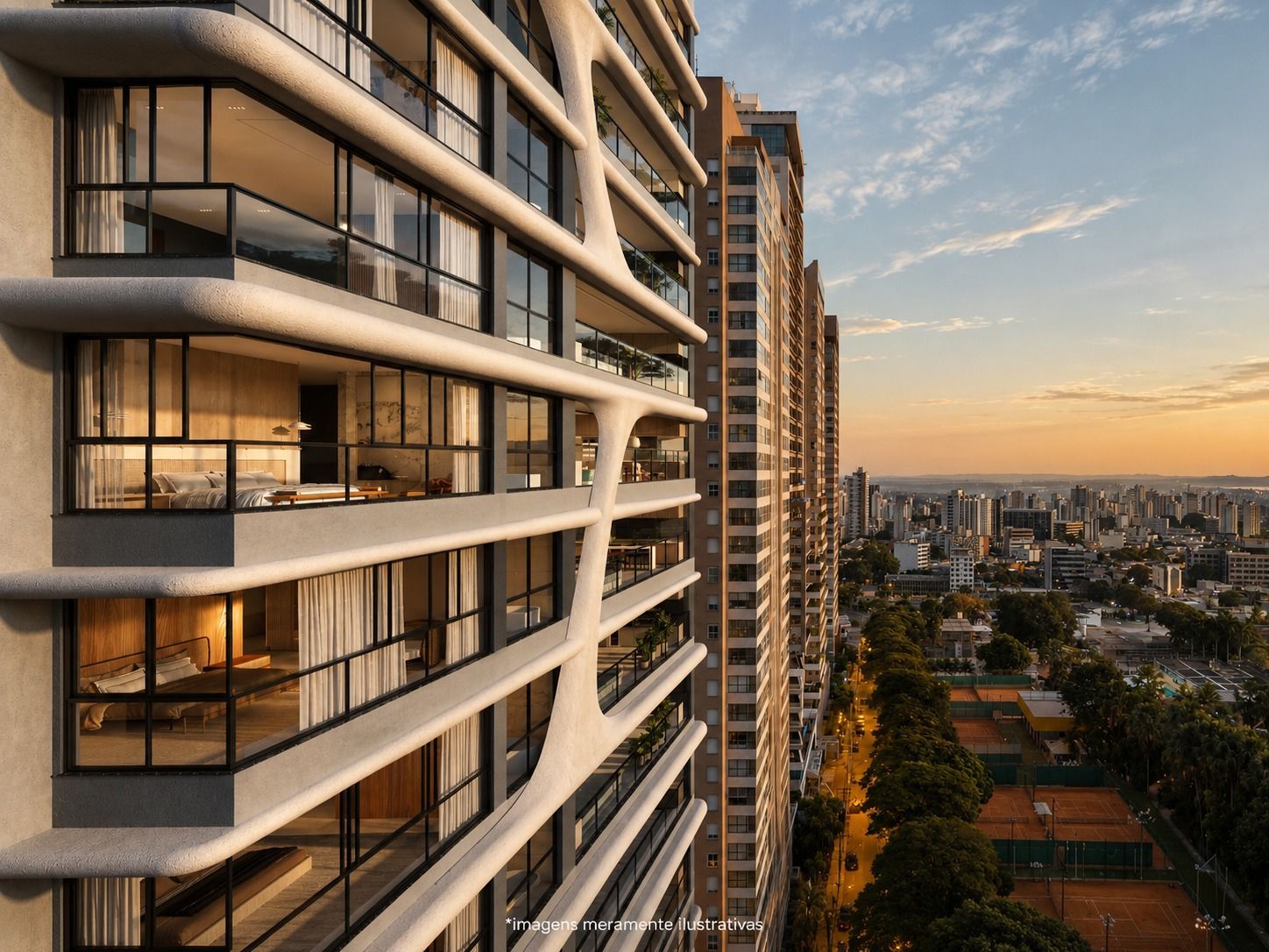Auro Authentic no Marista, 264 m²com varanda, piscina e vista definitiva — foto 1