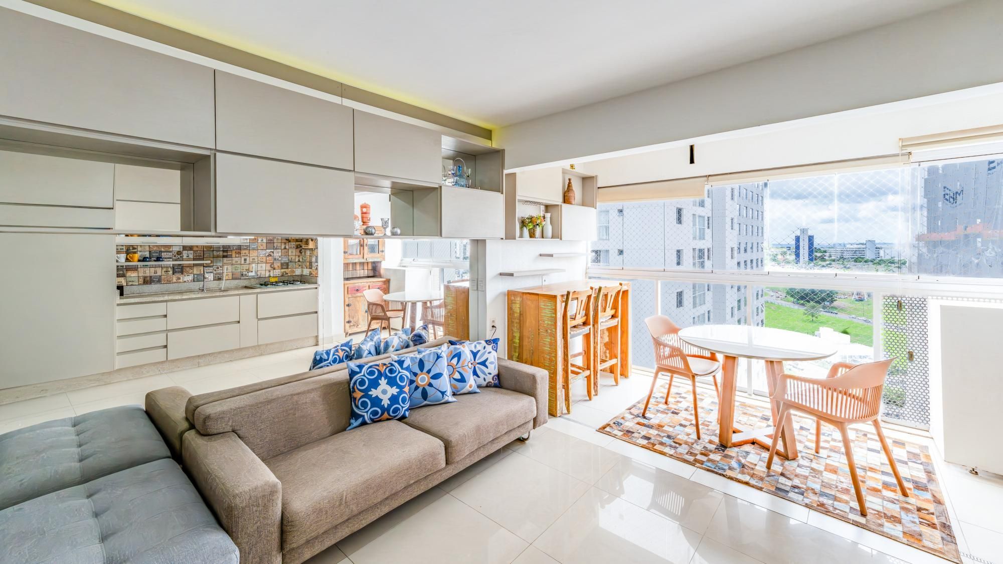 Apartamento para locação no Metropolitan com 56 m² e 1 suíte, no Jardim Goiás — foto 1
