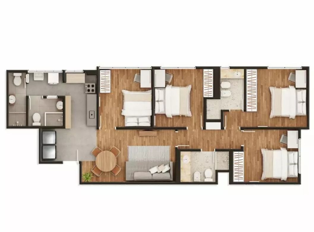 Apartamento de 5 quartos, 103m² no bairro Vila Olímpia, em São Paulo | Eu Corretor