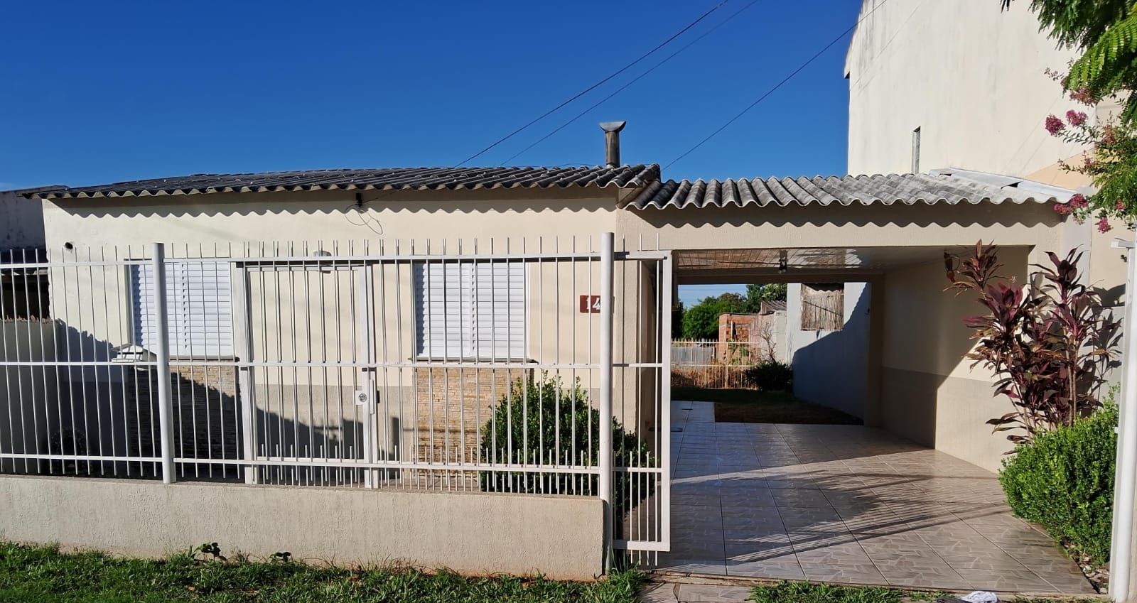 Casa à venda na favila, alegrete – 2 quartos, pátio amplo e 