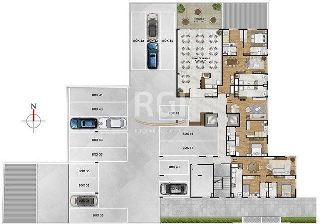 Apartamento à venda com 2 quartos, 66m² - Foto 4