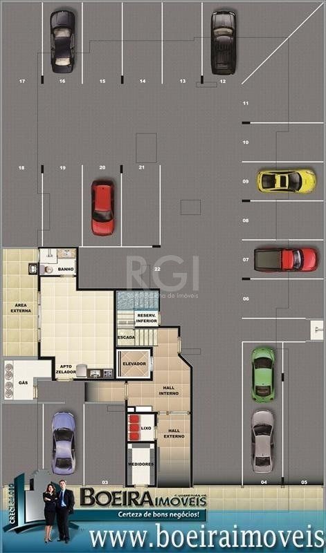 Apartamento à venda com 2 quartos, 59m² - Foto 9