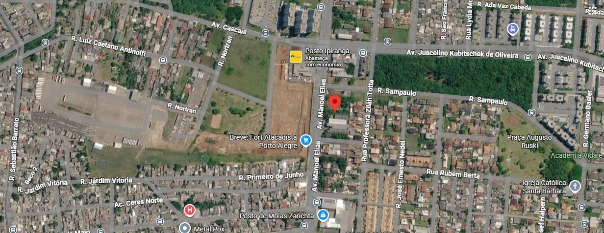 TERRENO PARA VENDA 10X50, EM FRENTE AO FORT ATACADISTA.