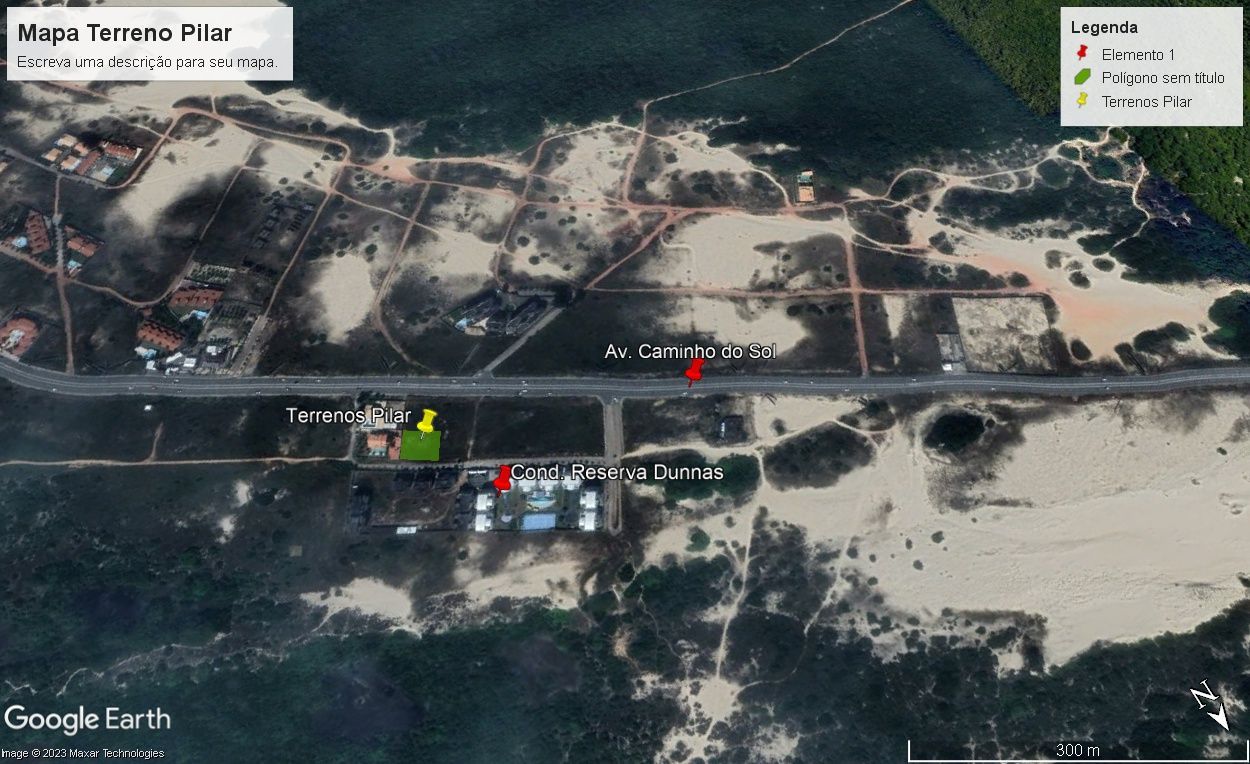 (te8106) terreno 1.320,00m² localizado no porto das dunas - 