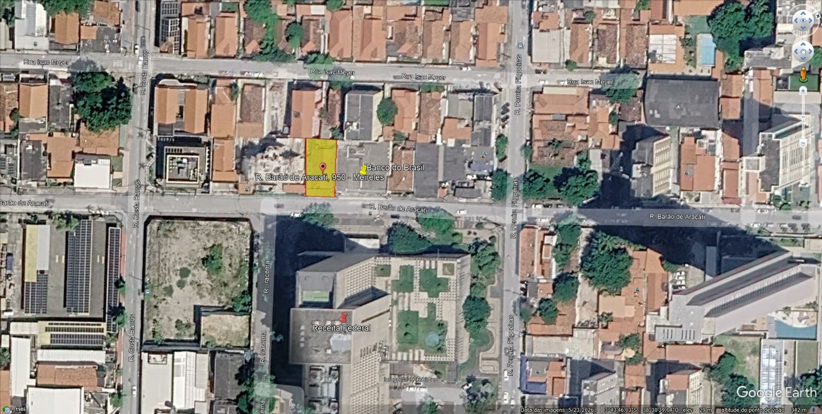 (cc262) casa comercial medindo 220m² localizada na aldeota