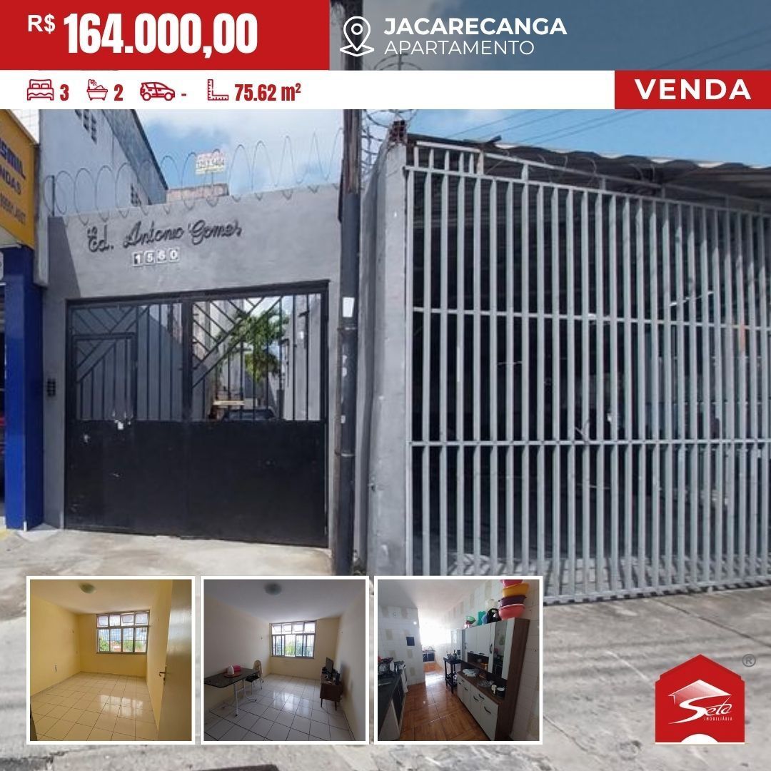 (AP8213) Apartamento medindo 75,62m² localizado no Jacarecanga